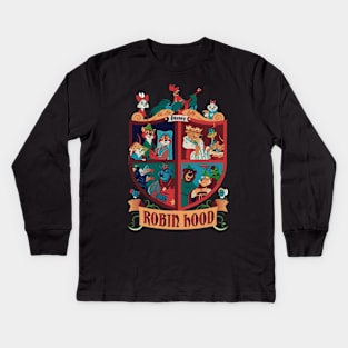 Robin Hood t-shirt Kids Long Sleeve T-Shirt